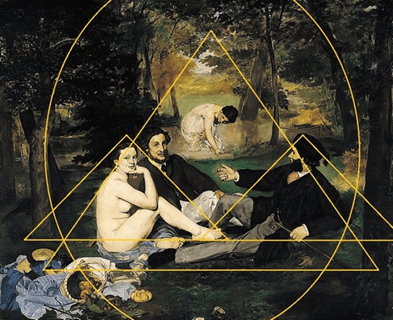 Bố cục tam giác mang lại cảm giác chắc chắn, vững chãi và cân đối