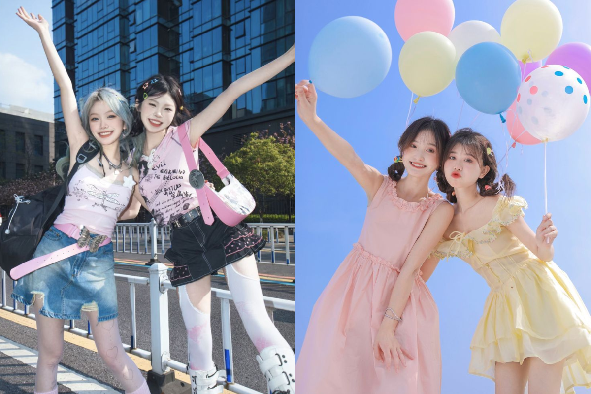 Concept năng động và vui vẻ cho 2 người bạn thân