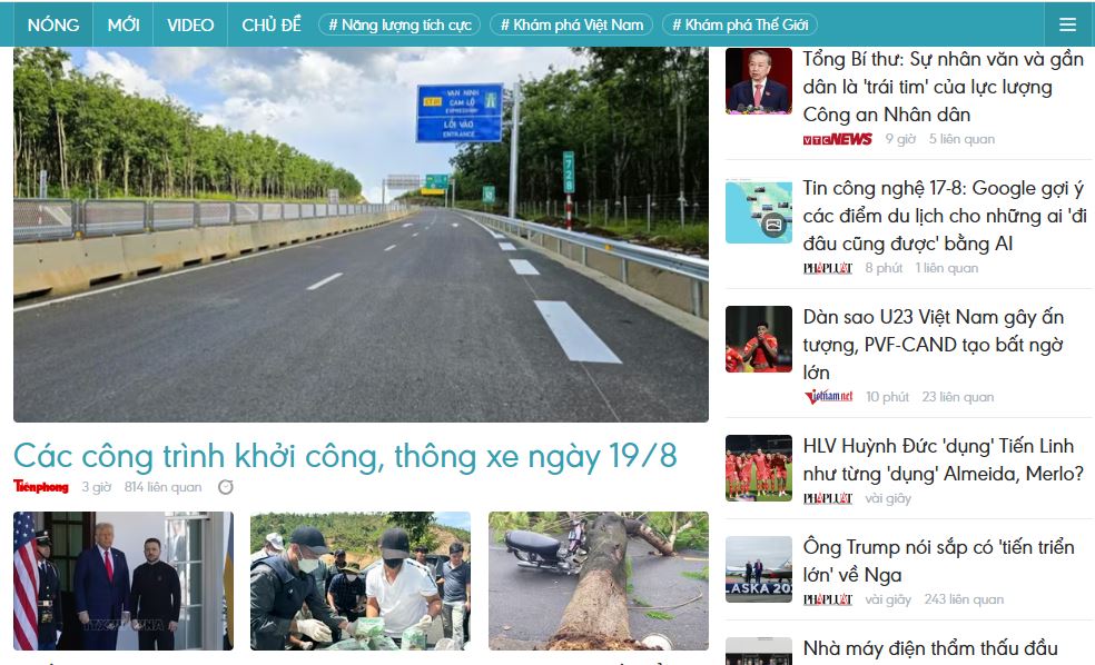 Tin tức và bài viết cập nhật xu hướng cũng là một phần quan trọng của Content SEO