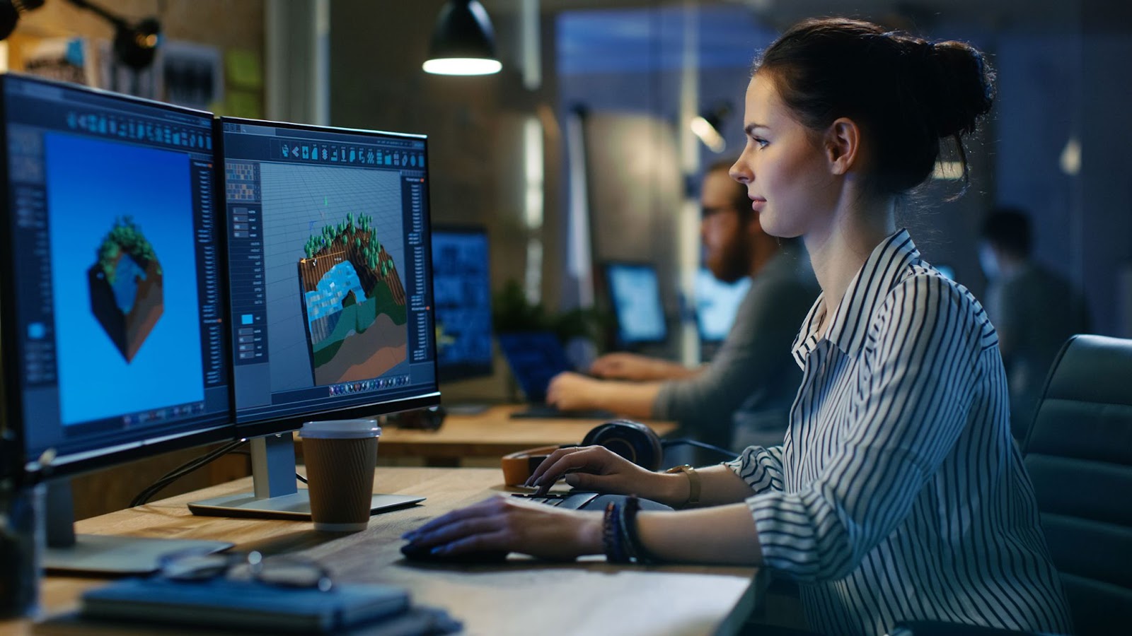 Công việc của một nhà thiết kế đồ họa game khá đa dạng