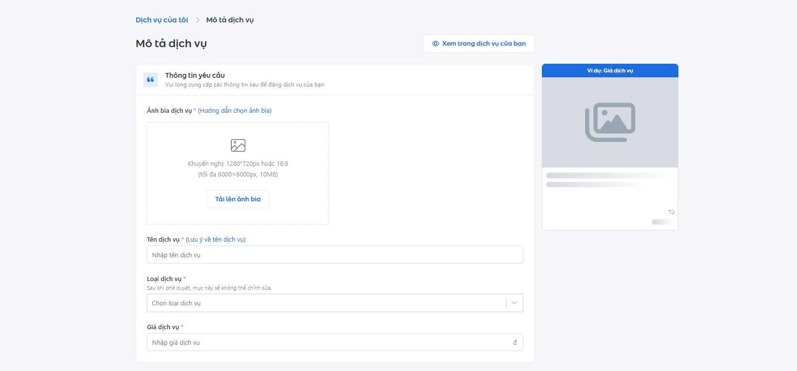 Một mô tả tốt giúp khách hàng tin tưởng và dịch vụ dễ tìm thấy