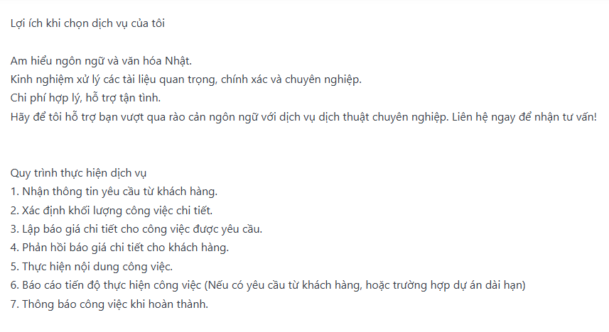 dich vu dich thuat tieng nhat