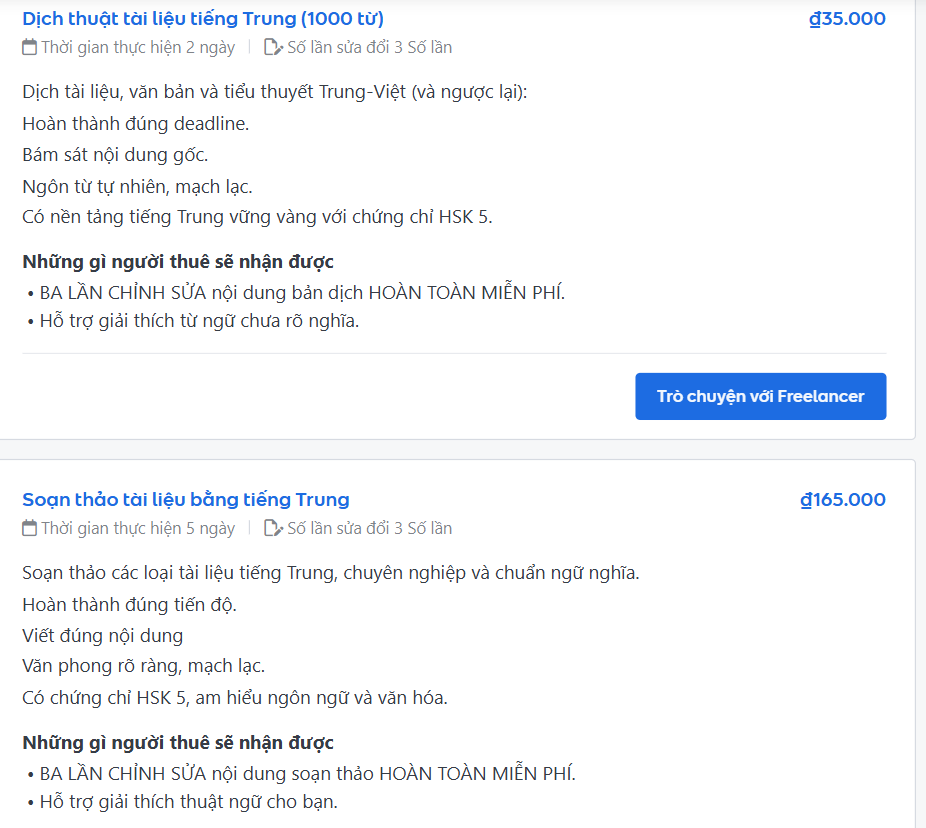 dich thuat tieng trung freelance