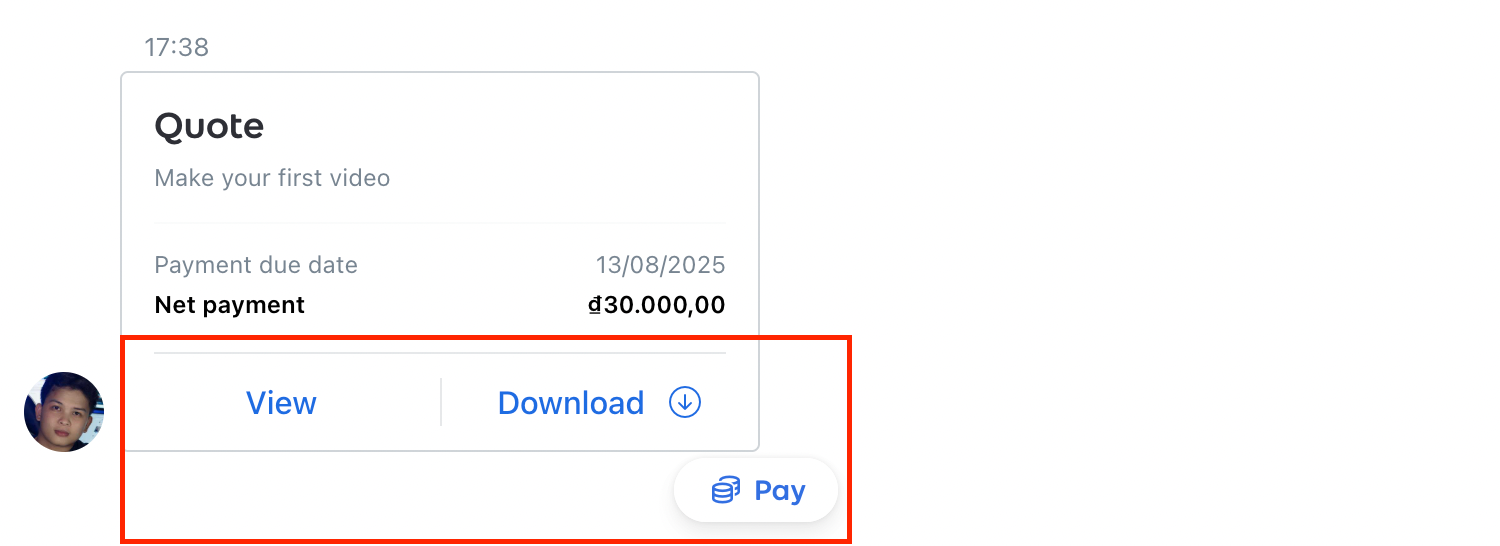 Thanh toán & bắt đầu dự án